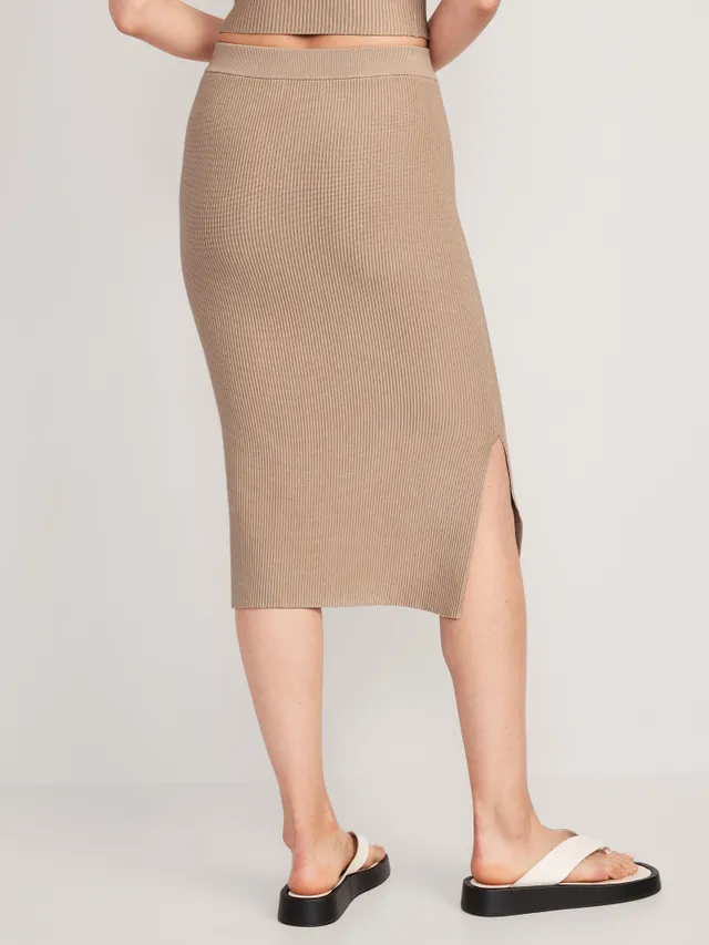 Old Navy Rib-Knit Midi Skirt For Women 4 Old Navy Rib-Knit Midi Skirt For Women - Image 2