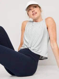 Old Navy Cloud 94 Soft Sleeveless Twist-Front Cropped Top For Women -Eddie Bauer Store https3A2F2Foldnavy.gapcanada.ca2Fwebcontent2F00532F4292F0952Fcn53429095.jpg 640x