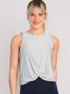 Old Navy Cloud 94 Soft Sleeveless Twist-Front Cropped Top For Women -Eddie Bauer Store https3A2F2Foldnavy.gapcanada.ca2Fwebcontent2F00532F4292F1382Fcn53429138.jpg 640x