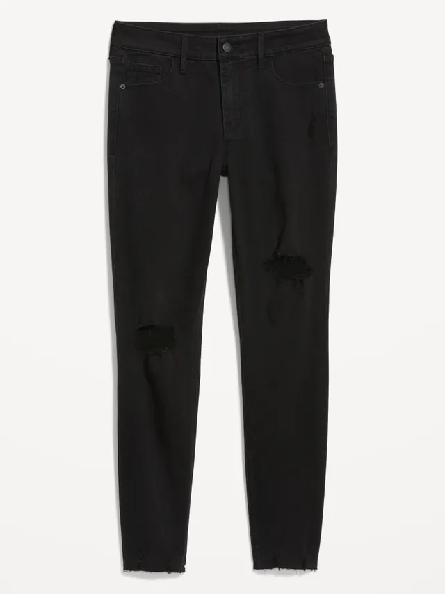 Old Navy Mid-Rise Rockstar Super-Skinny Raw-Edge Ankle Jeans For Women 18 Old Navy Mid-Rise Rockstar Super-Skinny Raw-Edge Ankle Jeans For Women - Image 16