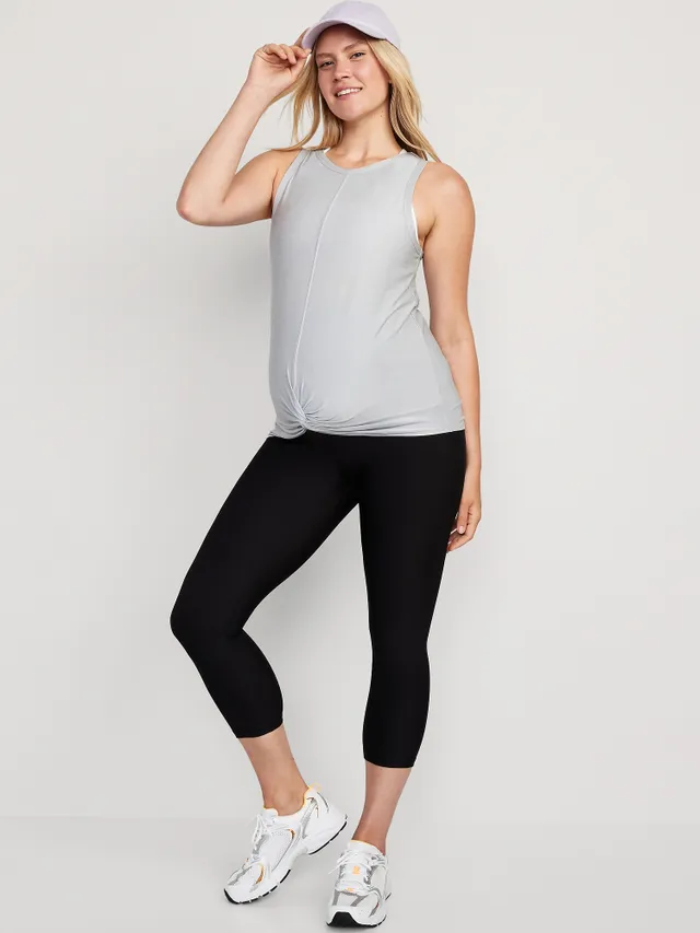 Old Navy Maternity Sleeveless Cloud 94 Soft Twist-Front Top 9 Old Navy Maternity Sleeveless Cloud 94 Soft Twist-Front Top - Image 7