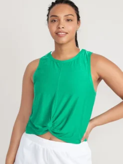 Old Navy Cloud 94 Soft Sleeveless Twist-Front Cropped Top For Women -Eddie Bauer Store https3A2F2Foldnavy.gapcanada.ca2Fwebcontent2F00532F4712F7932Fcn53471793.jpg 640x