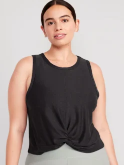 Old Navy Cloud 94 Soft Sleeveless Twist-Front Cropped Top For Women -Eddie Bauer Store https3A2F2Foldnavy.gapcanada.ca2Fwebcontent2F00532F4832F9352Fcn53483935.jpg 640x