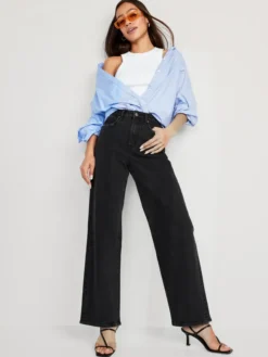 Old Navy Extra High-Waisted Wide-Leg Black Jeans For Women -Eddie Bauer Store https3A2F2Foldnavy.gapcanada.ca2Fwebcontent2F00532F5312F7892Fcn53531789.jpg 640x