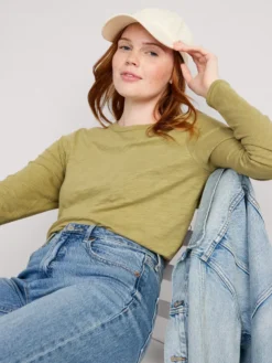 Old Navy EveryWear Long-Sleeve Slub-Knit T-Shirt For Women -Eddie Bauer Store https3A2F2Foldnavy.gapcanada.ca2Fwebcontent2F00532F5382F9872Fcn53538987.jpg 640x