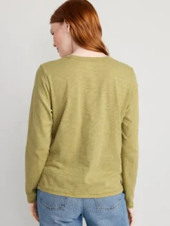 Old Navy EveryWear Long-Sleeve Slub-Knit T-Shirt For Women -Eddie Bauer Store https3A2F2Foldnavy.gapcanada.ca2Fwebcontent2F00532F5392F2702Fcn53539270.jpg 640x