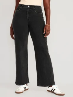 Old Navy Extra High-Waisted Wide-Leg Black Jeans For Women -Eddie Bauer Store https3A2F2Foldnavy.gapcanada.ca2Fwebcontent2F00532F5672F2532Fcn53567253.jpg 640x