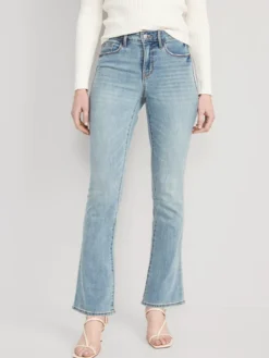 Old Navy High-Waisted Kicker Boot-Cut Jeans For Women