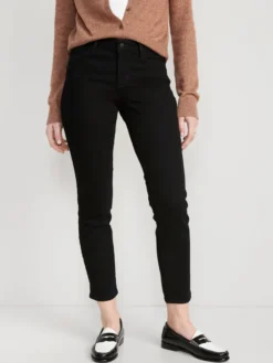 Old Navy Mid-Rise Power Slim Straight Black Jeans For Women -Eddie Bauer Store https3A2F2Foldnavy.gapcanada.ca2Fwebcontent2F00532F5862F6712Fcn53586671.jpg 640x