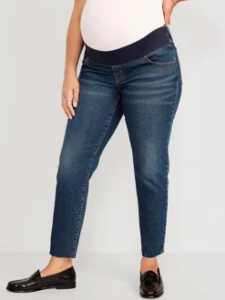 Old Navy Maternity Front Low Panel OG Straight Jeans