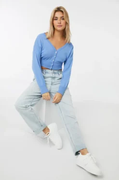 Ardene Carpenter Jeans In Lt. Blue | Size | Polyester/Spandex/Cotton