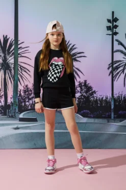 Ardene French Terry Dolphin Shorts In | Size | Polyester/Cotton