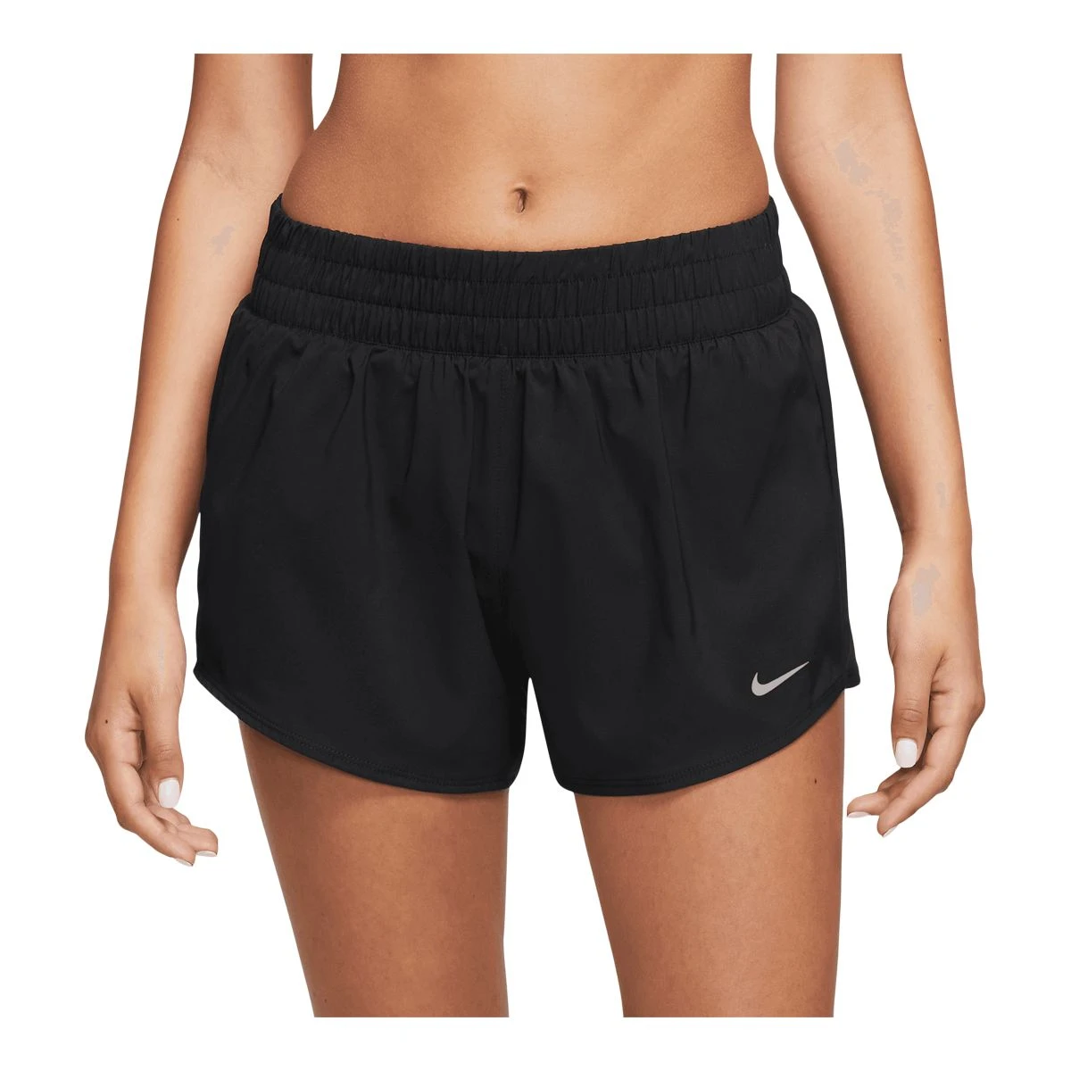 Nike Women's One Dri-FIT Mid-Rise 3 Inch BR Shorts 3 Nike Women's One Dri-FIT Mid-Rise 3 Inch BR Shorts