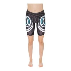 NoMiNoU Women's Wolf Moon Fern Bike Shorts