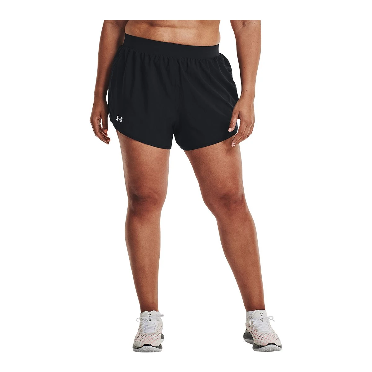 Under Armour Women's Plus Size Fly By 2.0 Shorts 3 Under Armour Women's Plus Size Fly By 2.0 Shorts