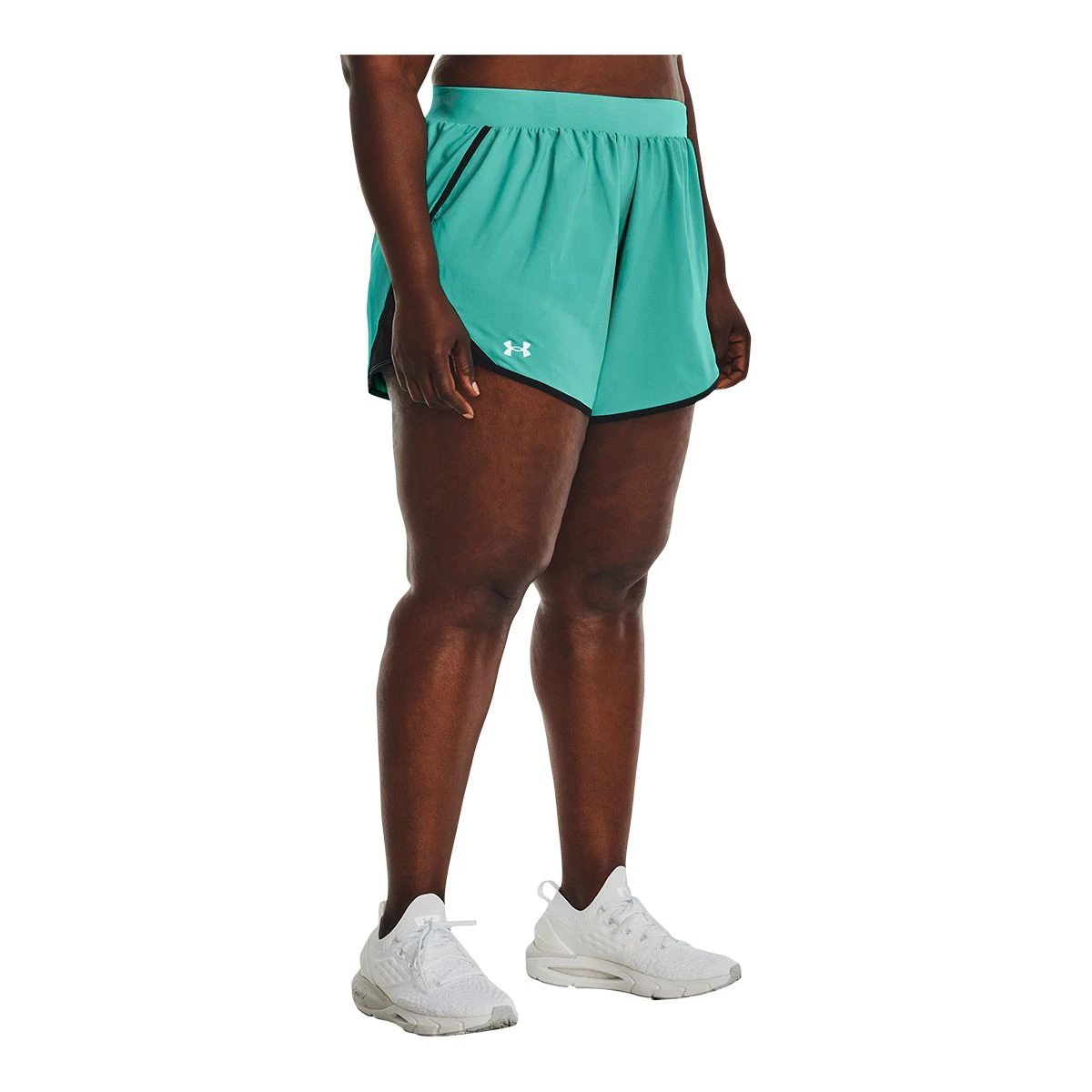 Under Armour Women's Plus Size Fly By 2.0 Shorts 4 Under Armour Women's Plus Size Fly By 2.0 Shorts - Image 2